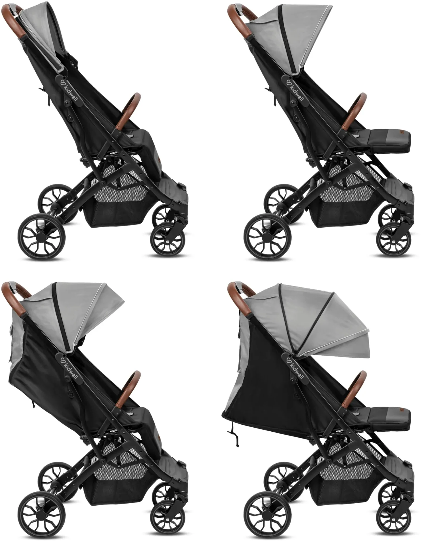Прогулочная коляска Kidwell Colmer Cool Grey